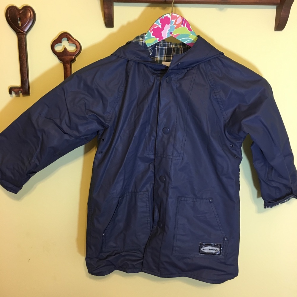 Misty Harbor vintage kids rain jacket